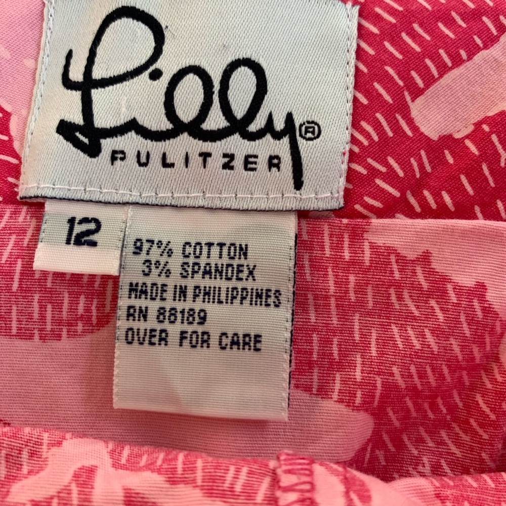 Lilly Pulitzer Sea Horse Skort size 12 - Picture 10 of 10